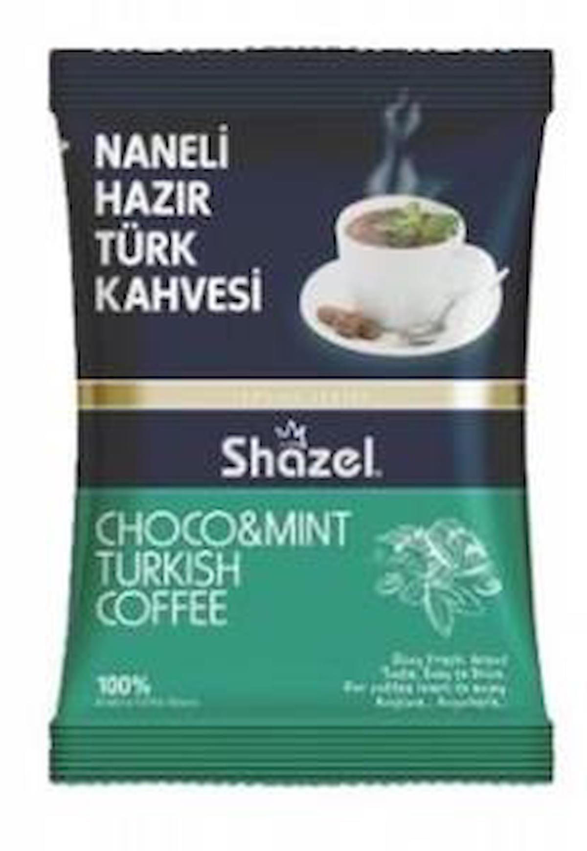 Shazel Naneli Orta Kavrulmuş Türk Kahvesi 6x100 gr