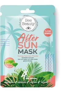 Bee Beauty Güneş Sonrası Aloe Veralı Nemlendirici Kağıt Yüz Maskesi 25 ml
