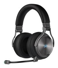 Corsair Virtuoso RGB SE 3.5 mm Jack Gürültü Önleyici Mikrofonlu Kablosuz Kulak Üstü Kulaklık Siyah