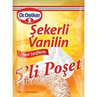 Dr. Oetker Şekerli Vanilya 5x5 gr