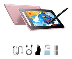 Xp Pen Artist 10.1 inç Kalemli LCD Kablolu Grafik Tablet Pembe