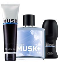 Avon Musk Air 3 Parça Erkek Parfüm Deodorant + Tıraş Sonrası Jel Seti EDT