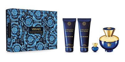 Versace Dylan Blue 4 Parça Kadın Parfüm Seti EDP