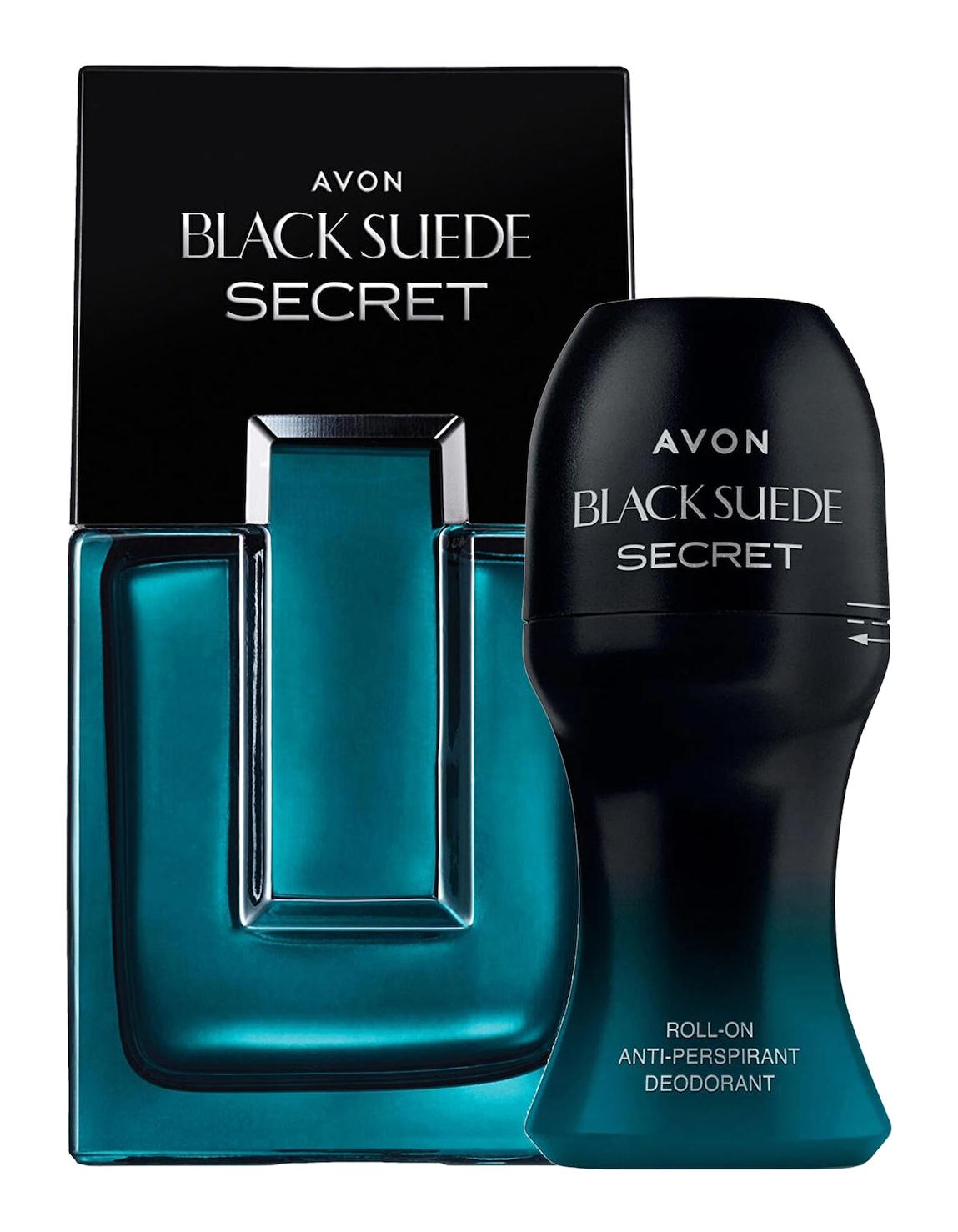 Avon Black Suede Secret İkili Erkek Parfüm Rollon Seti EDT