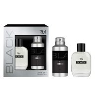 Rebul Black İkili Erkek Parfüm Deodorant Seti EDT