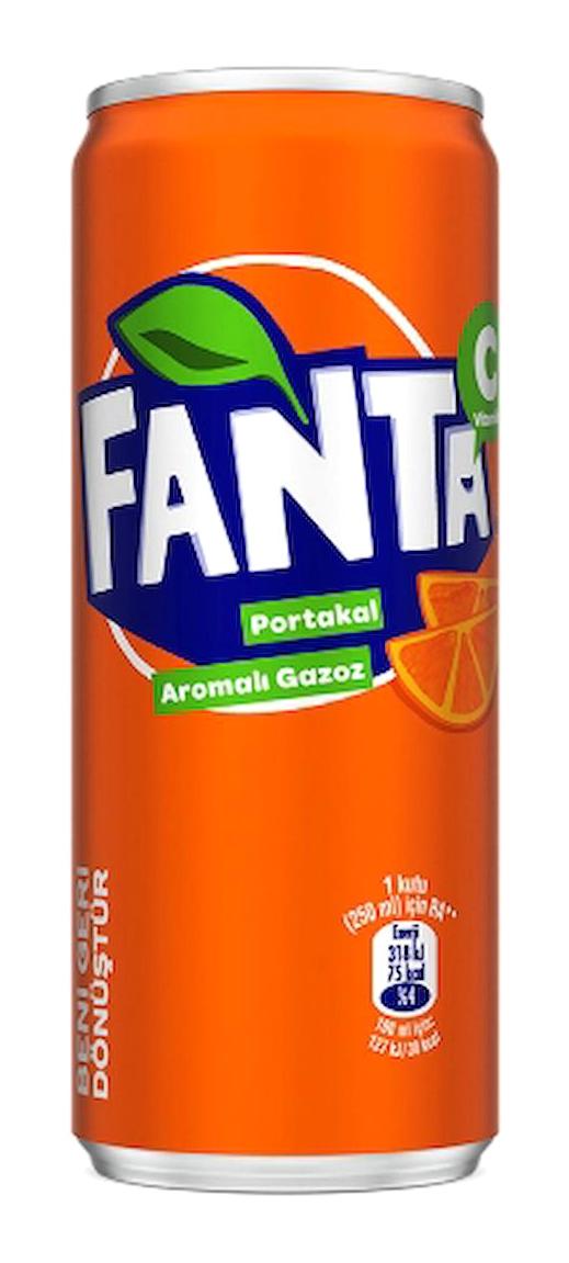 Fanta Kutu Kola 250 ml 24 Adet