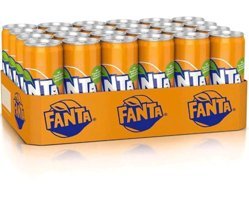 Fanta Portakal Kutu Kola 200 ml 24 Adet