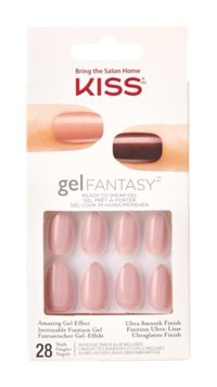 Kiss Kgn29c Yapıştırıcılı 28'li Pembe Takma Tırnak