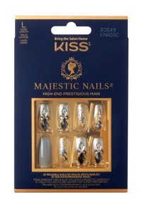 Kiss Kma03 30'lu Gri Takma Tırnak
