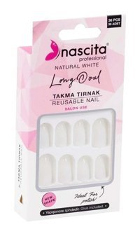Nascita Long 138 French Mat 36'lı Oval Beyaz Takma Tırnak