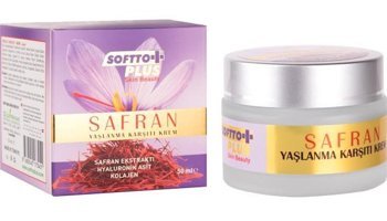 Softto Plus Safran Yaşlanma Karşıtı Krem Nemlendirici Tüm Ciltler Anti-Aging Kırışıklık Giderici Yüz Krem 50 ml