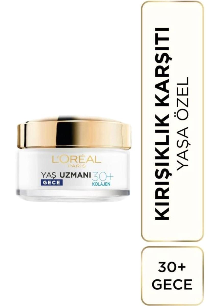 L'oréal Paris 30+ Yaş Uzmanı Nemlendirici Tüm Ciltler Anti-Aging Kırışıklık Giderici Boyun-Yüz Krem 50 ml