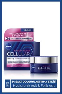 Nivea Hyaluron Cellular Filler Nemlendirici Tüm Ciltler Anti-Aging Kırışıklık Giderici Yüz Krem 50 ml