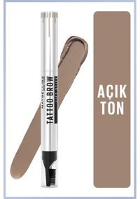 Maybelline New York Tattoo Brow Lift No:01 Suya Dayanıklı Çift Taraflı Kaş Kalemi Sarı