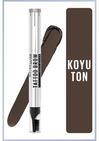 Maybelline New York Tattoo Brow Lift No:04 Suya Dayanıklı Çift Taraflı Kaş Kalemi Kahverengi