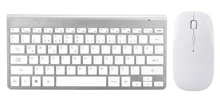 Daytona KM-101 Sessiz Beyaz Kablosuz Klavye Mouse Seti