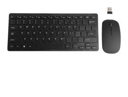 Polygold PG-8030 Ergonomik Siyah Kablosuz Klavye Mouse Seti