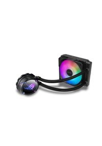 Asus Rog Strix Lc II 120 Bakır Borulu Sessiz 4 Pin 2 Fanlı Sıvı Soğutmalı RGB Masaüstü İşlemci Soğutucu