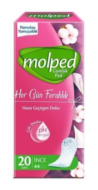 Molped 20'li Günlük Ped