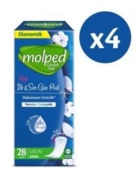 Molped İlk & Son 4 Adet 28'li Uzun Günlük Ped