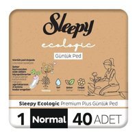 Sleepy Ecologic 40'lı Normal Günlük Ped