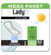Ladyfit 80'li Normal Günlük Ped