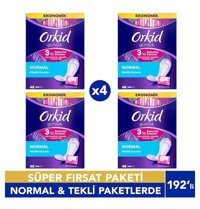 Orkid 3'lü Rahatlık Sistemi 4 Adet Günlük Ped