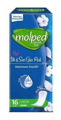 Molped İlk & Son 16'lı Uzun Günlük Ped