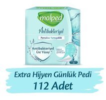 Molped Extra Hijyen 112'li Günlük Ped