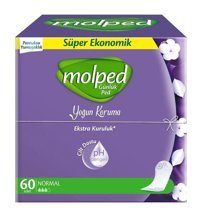 Molped 60'lı Normal Günlük Ped