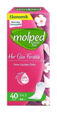 Molped 40'lı Günlük Ped