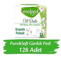 Molped Pure&Soft 128'li Günlük Ped