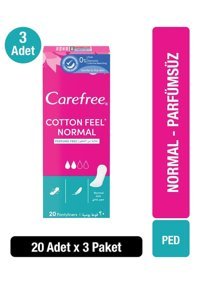 Carefree Refresh Breathable 3 Adet 20'li Normal Günlük Ped