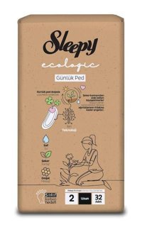 Sleepy Ecologic 32'li Uzun Günlük Ped
