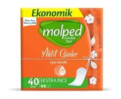 Molped Aktif 40'lı Günlük Ped