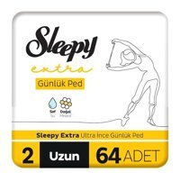 Sleepy Extra 64'lü Uzun Günlük Ped