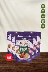 Funye Tane Kavrulmuş Tuzlu Fındık İçi 5x150 gr