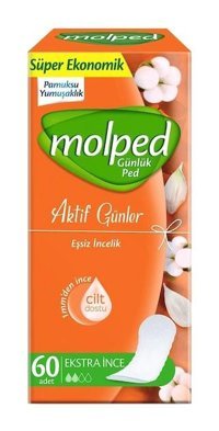 Molped Aktif 60'lı Günlük Ped