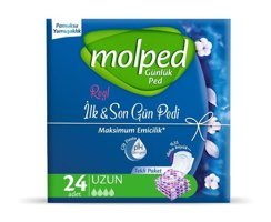 Molped İlk & Son 24'lü Uzun Günlük Ped