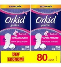 Orkid 2 Adet 40'lı Günlük Ped