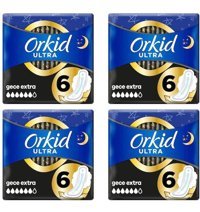 Orkid Ultra 4 Adet 6'lı Uzun Günlük Ped