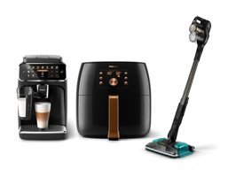 Philips 3 Parça Elektronik Çeyiz Seti Gold-Siyah