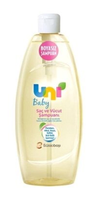 Uni Baby Göz Yakmayan Yenidoğan Hassas Ciltler İçin Bebek Şampuanı 500 ml