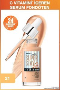 Maybelline New York Super Stay Hibrit 21 Glow Likit Şişe Fondöten 30 ml