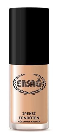 Ersağ İpeksi Su Bazlı Güneş Koruyuculu Likit Serum Fondöten 40 ml