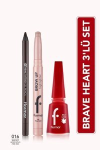 Flormar Brave Heart 3 Parça Makyaj Seti