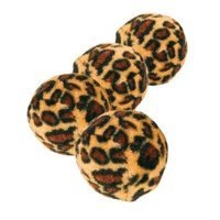 Trixie Leopar Isırma Yavru-Yetişkin Top Kedi Oyuncağı