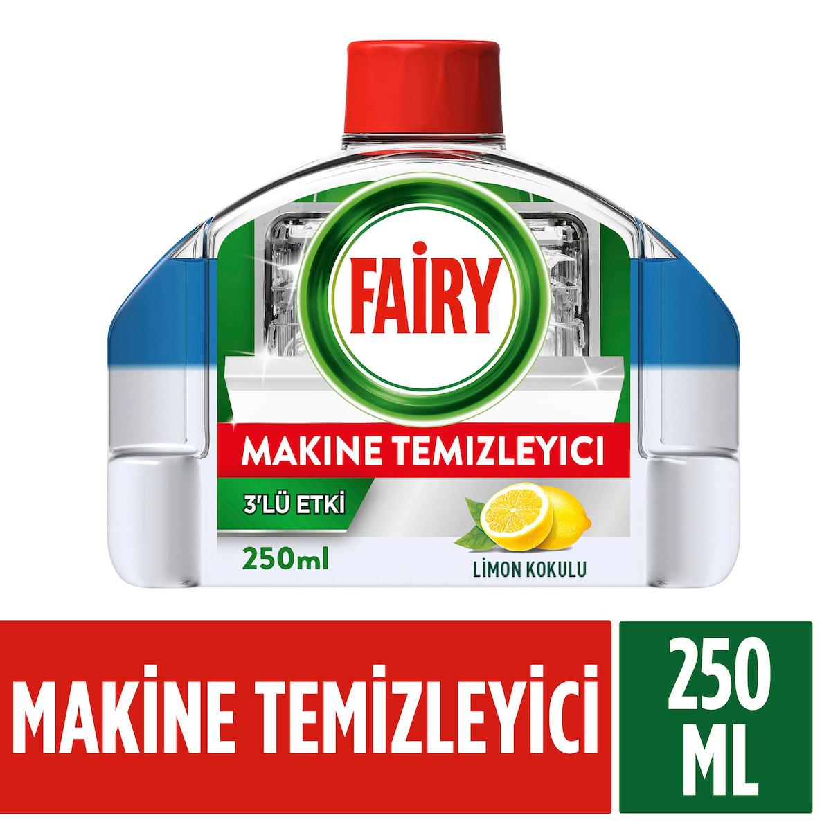 Fairy 3'lü Etki Bulaşık Makinesi Temizleyici 250 ml
