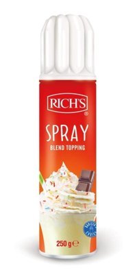 Rich's Blend Topping Sprey Pasta Kreması 12x250 gr