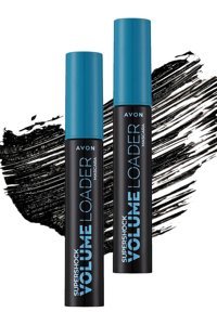 Avon Supershock Volume Loader Hacim Veren Suya Dayanıklı Blackest Black Maskara 2'li